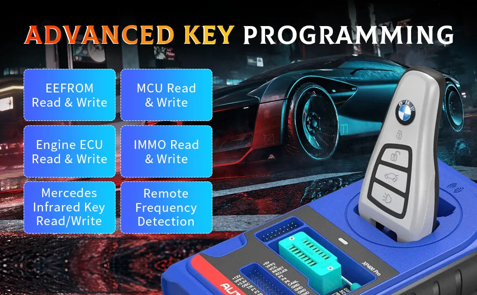 Autel MaxiIM IM608 II IMMO Key Fob Programming Tool 2 Years Updates Updated of IM608PRO XP400PRO Key Programmer Diagnostic Tool